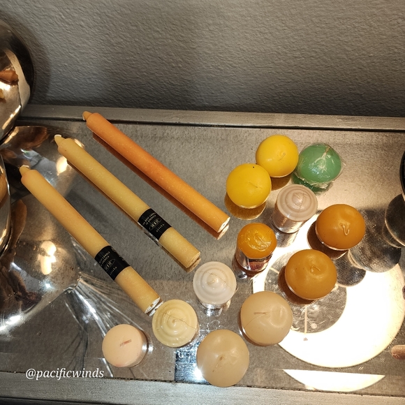 ROOT TAPERS FLOATING & VOTIVE CANDLES - Picture 4 of 6